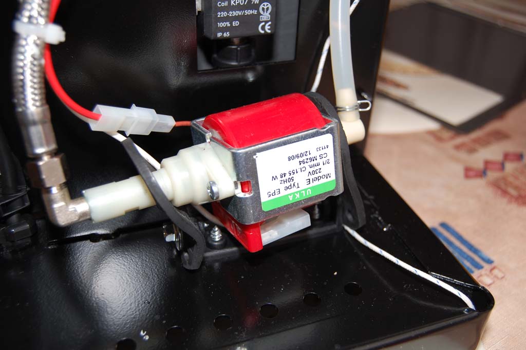 Ремонт помпы кофемашины